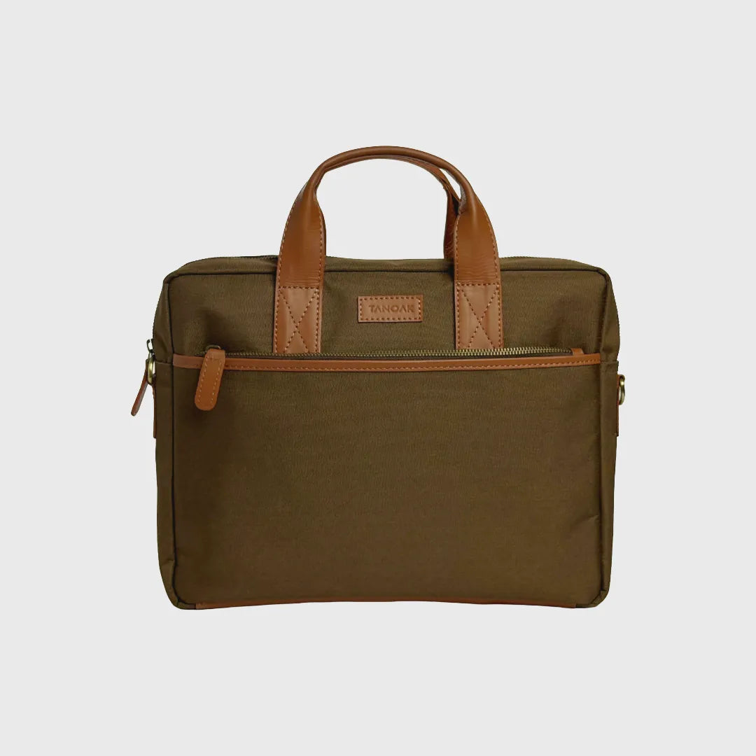 Garrison Briefcase / Walnut Brown