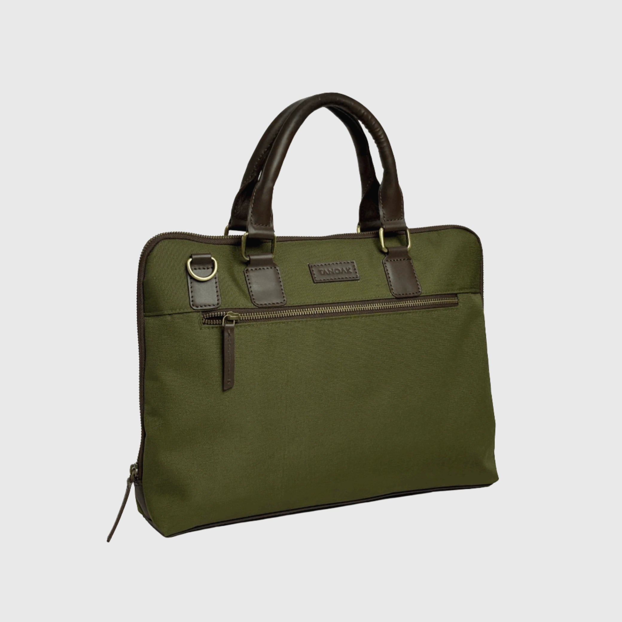 Tanoak Folio Laptop Bag / Olive Reserve