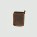 Ellis Zipper Wallet / Rust Brown