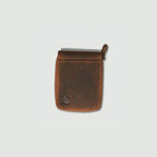 Ellis Zipper Wallet / Rust Brown