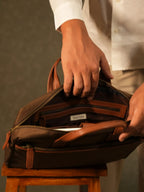Garrison Briefcase / Walnut Brown