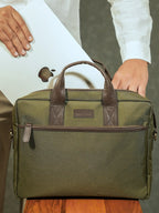 Garrison Briefcase / Olive Reserve