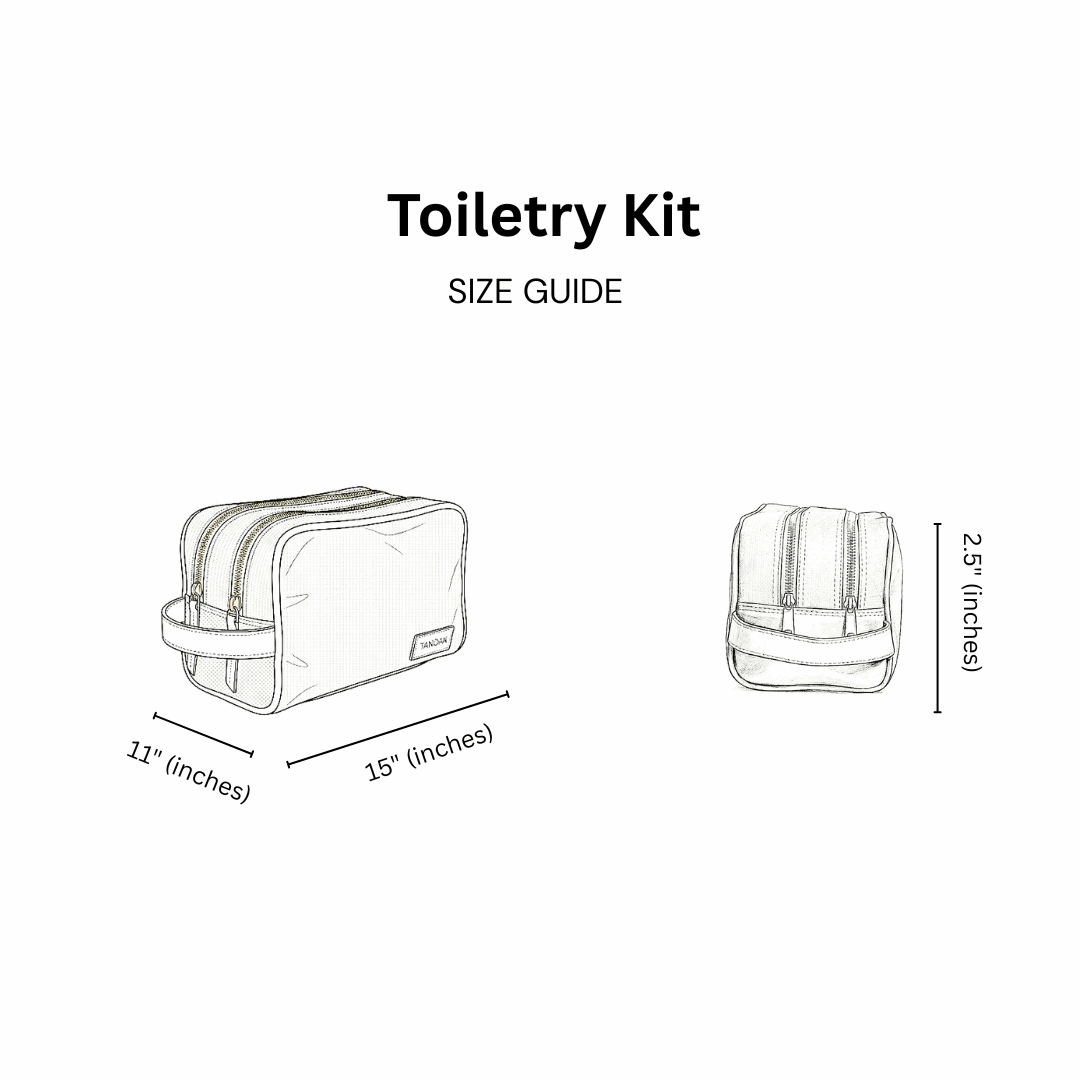 Mercer Toiletry Kit / Onyx Tan
