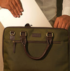 Tanoak Folio Laptop Bag / Olive Reserve