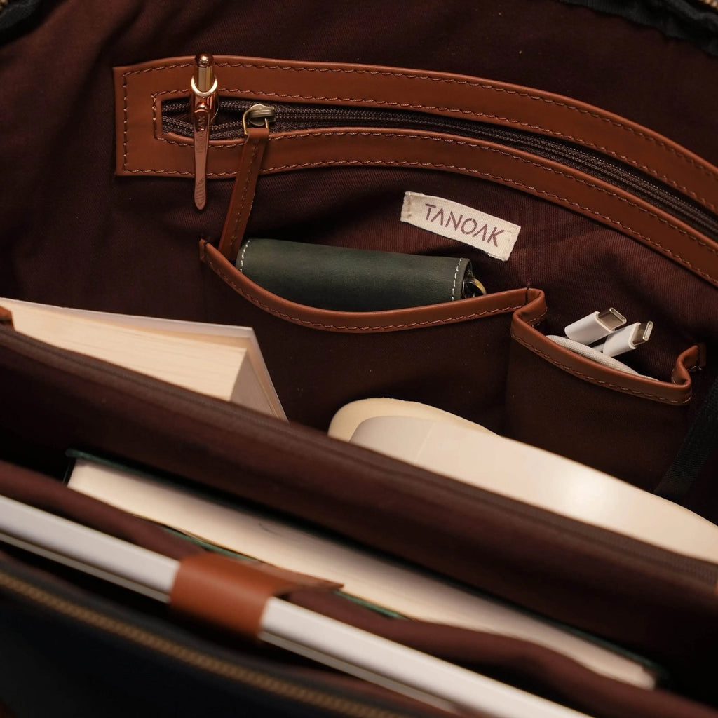 Tanoak Folio Laptop Bag / Estate Blue