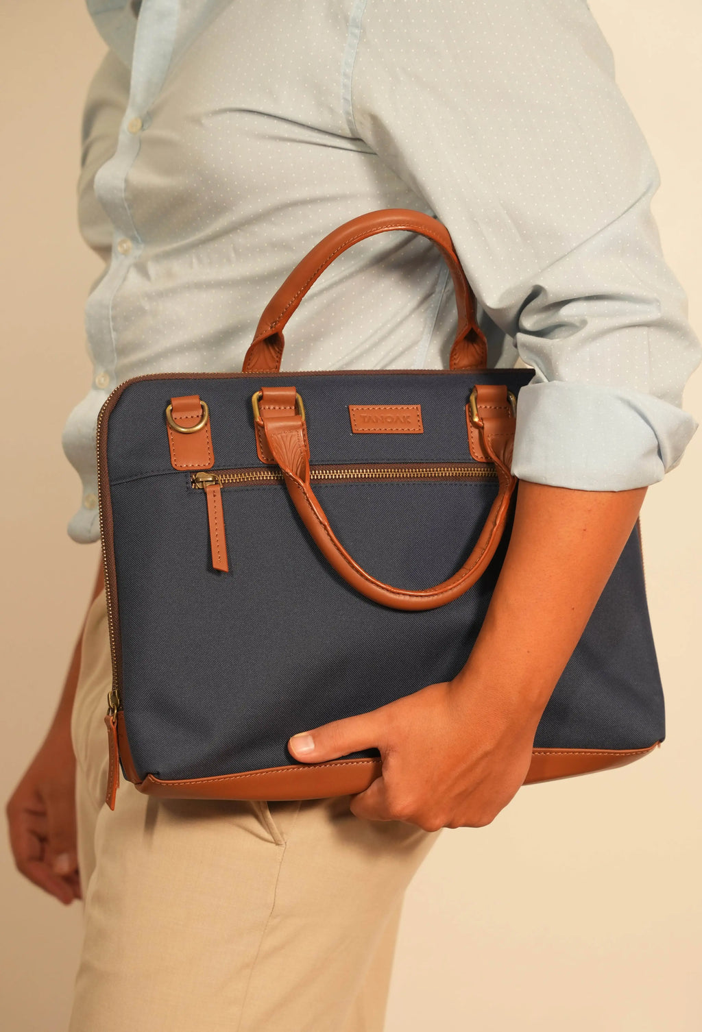 Tanoak Folio Laptop Bag / Estate Blue