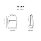 The Alder Backpack / Onyx Black