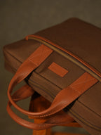 Garrison Briefcase / Walnut Brown