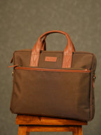Garrison Briefcase / Walnut Brown