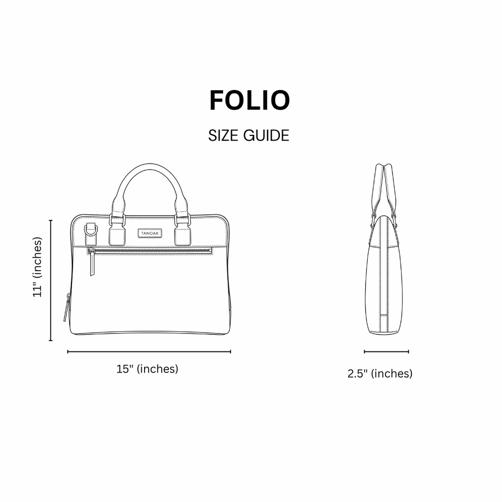 Tanoak Folio Laptop Bag / Olive Reserve