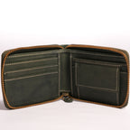 Ellis Zipper Wallet / Forest Green