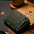 Mason Zipper Wallet / Forest Green