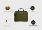 Garrison Briefcase / Olive Reserve
