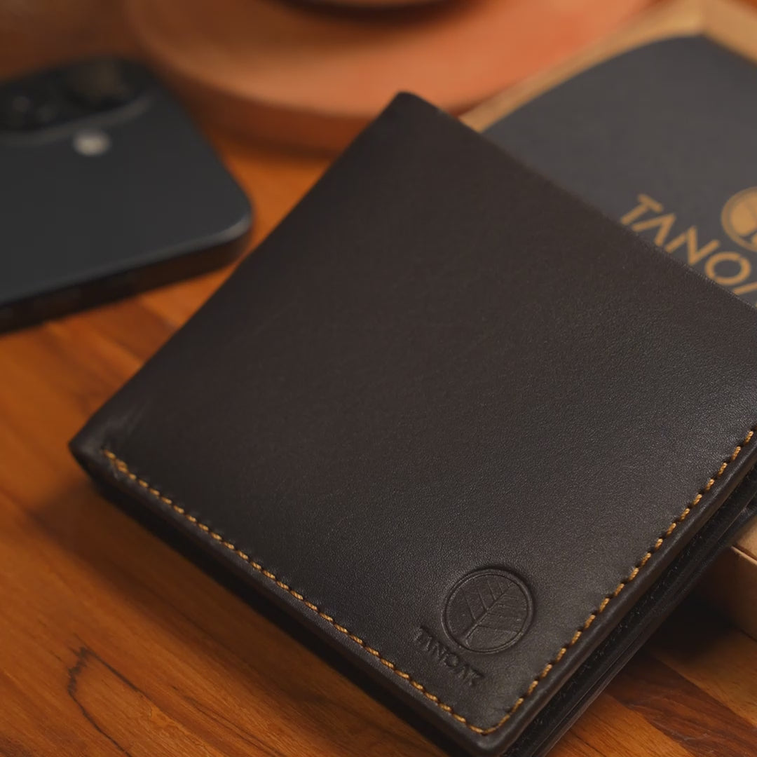 Windsor Bifold Wallet / Dark Brown