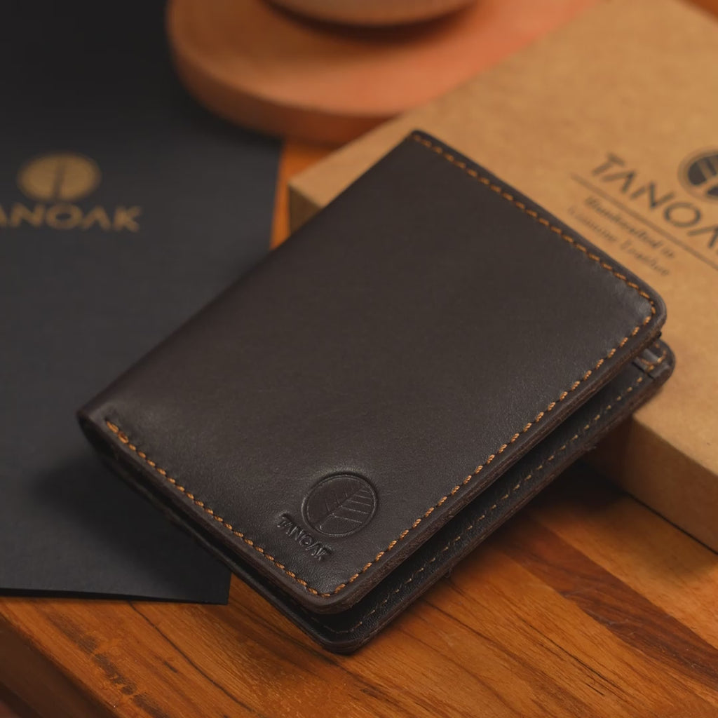Regent Bifold Wallet / Dark Brown