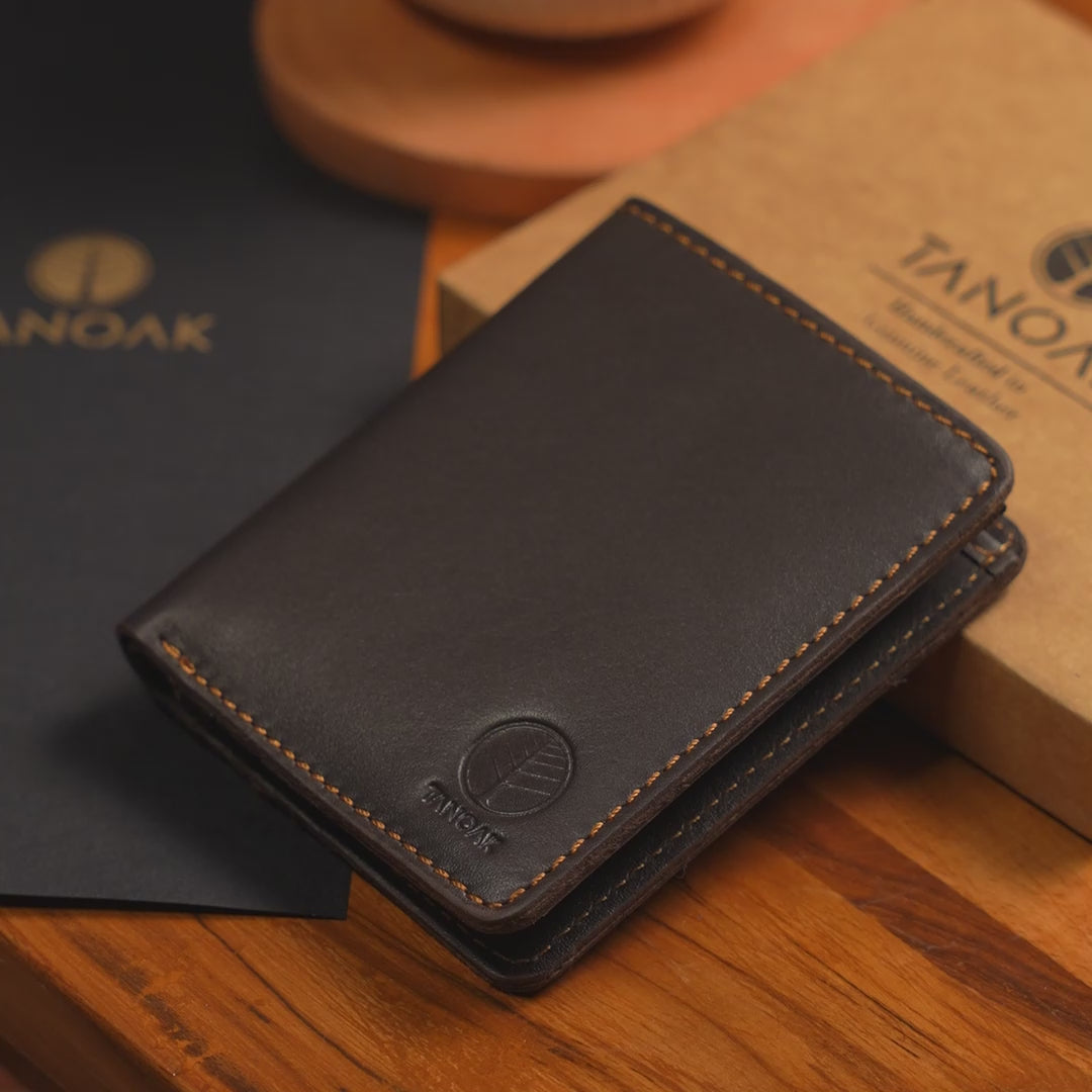 Regent Bifold Wallet / Dark Brown